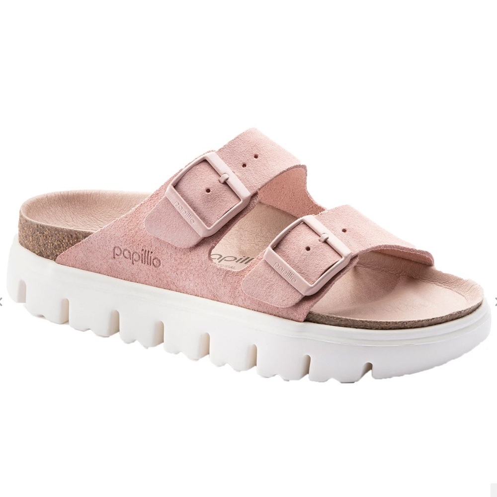 Birkenstock Arizona Chunky Suede Leather